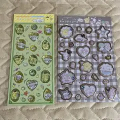 【新品未使用】ストーンシール、キャンディシールストーン付き　2シートセット