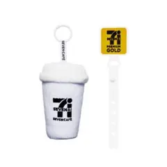 ※匿名配送【セブンイレブン】Happyくじ ぬいぐるみチャーム　ケーブルバンド