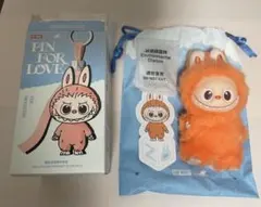 POPMART PIN FOR LOVE ぬいぐるみ ラブブ イニシャル　Z