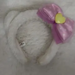 ユニバ　カチューシャ　キティーちゃん