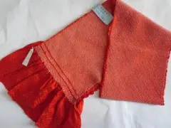 最終値下げ帯揚げ　正絹　振袖用帯揚げ　絞り帯揚げ　総絞り　新品　京絞り