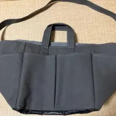 北欧暮らしの道具店　グレーキャンバストートバッグ