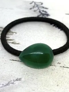 2659. 天然石　バンデットアゲート　ヘアゴム