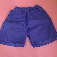 紫色 ハーフパンツ 140サイズ