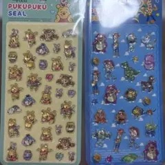 ディズニーぷくぷくシールセット