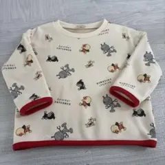 新品 アンパンマン トレーナー 薄手 裏毛 90cm 秋 冬 ダダンダン チーズ