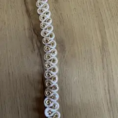 ホワイトゴールドのブレード