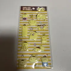 ポムポムプリン ぷっくりシール デコシール