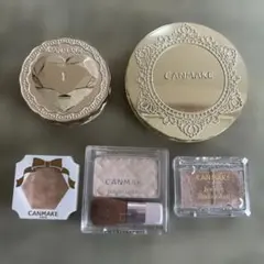 CANMAKE メイク用品5点　used キャンメイク