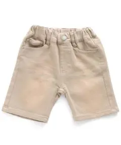 BREEZE ラフデニムハーフパンツ 5分丈 140