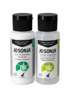 Jo Sonja’s シーラー グロスバーニッシュ 2本セット トールペイント