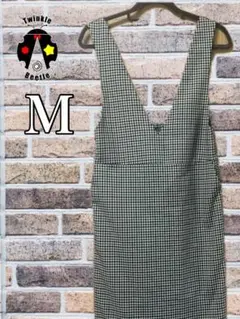 GU チェック柄ワンピース　Mサイズ