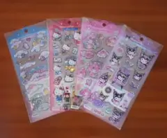 【正規品】サンリオ ドロップジェリーシール クロミ・キティ・マイメロ・シナモン