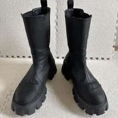最終値下げ　JEANASIS ジーナシス ラグソールミドルブーツ