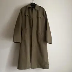 A.P.C. ナイロンステンカラーコート Sサイズ カーキベージュ　メンズ