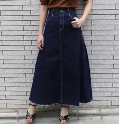 大幅お値下げ 定価16500円 DEICY デニム ロングスカート