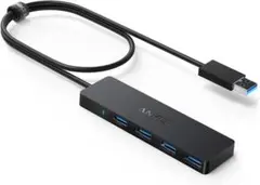 【新品未開封】Anker USB3.0 ウルトラスリム 4ポートハブ 60cm