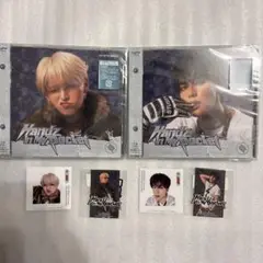 JO1 HIMP FC盤 ソロジャケ CD ステッカー 河野純喜 白岩瑠 2枚