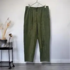 本日限定価格✨ビーミング◎ビームスコーデュロイパンツ L モスグリーンボトムス