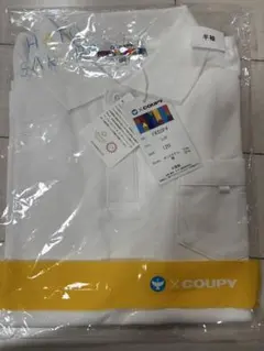 サクラクレパス　コラボCOUPY 白 ポロシャツ 120