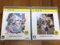 PS3ソフト ロロナのアトリエ、トトリのアトリエ 〜アーランドの錬金術士　2点