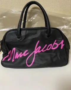 Marc Jacobs ハンドバッグ 黒/ピンクのサムネイル