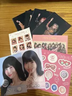 TWICEポストカード ステッカーまとめ売り