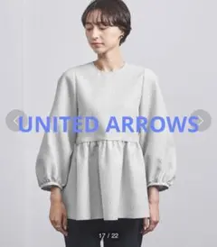 ⭐︎未使用新品⭐︎UNITED ARROWSペプラムショートスリーブニット