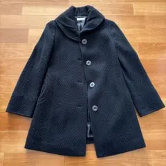 【美品】LA.SUMER アンゴラ混合ウールコート