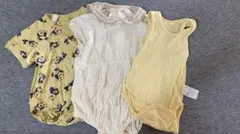 ベビー服セット 80cm イエロー パンダ柄