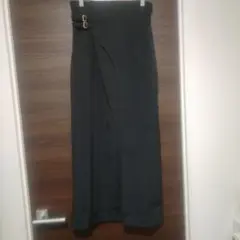 ロングタイトスカート 黒 S