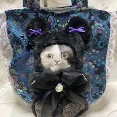 コヤンイサムチョン　トートバッグ　刺繍　ボア