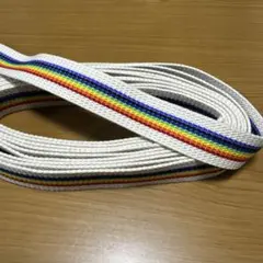 ホワイト レインボー ストライプ テープ