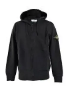 STONE ISLAND ジップアップパーカー ブラック　ストーンアイランドのサムネイル