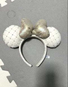 ミニーちゃん 白 カチューシャ