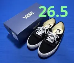 VANS LX AUTHENTIC スニーカー 26.5 BLACK