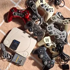 【おまとめ】SONY PS one SCPH-100　コントローラーまとめ等