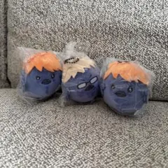 ハイキュー!!アニマルぬいぐるみマスコット ヒナガラス日向翔陽　ツキガラス月島蛍