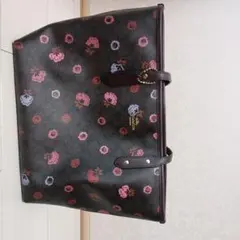 COACH 花柄トートバッグ