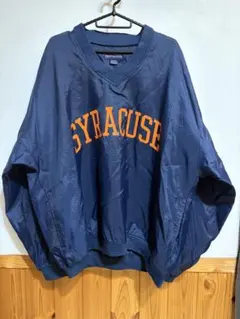 FRUIT OF THE LOOM ナイロンプルオーバー　ネイビー