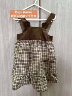 ピューピルハウス/ワンピース/90cm/新品未使用タグ付きのサムネイル