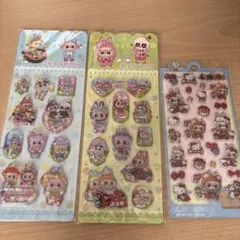 ラブブシール　３枚セット