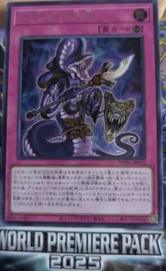 シークレットレアWORLD PREMIERE PACK 2025　アポピスの蛇神