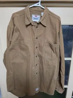 90’s “Levi’s” L/S Color Denim Shirt 茶色