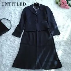 アンタイトル ツイードスーツ セットアップ フォーマル ジャケット スカート