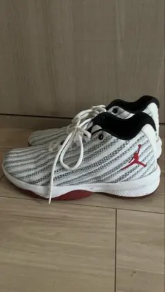 値下げ⭐︎NIKE Jordan トレーニングシューズ ホワイト×レッド メンズのサムネイル