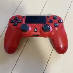 PS4 純正 ワイヤレスコントローラー レッド