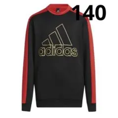 adidas スウェットトレーナー ジュニア Y 裏起毛　140ビッグロゴ