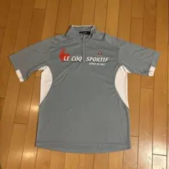 未使用品　ルコックスポルティフ メンズゴルフポロシャツ L 接触冷感