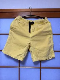 グラミチ ショーツ ハーフパンツ イエロー